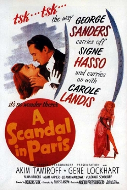 Watch A Scandal in Paris movies free hd online